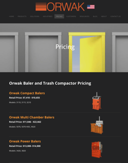 Pricing Page on OrwakBalers.com.png