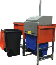 ORWAK FLEX 4360_side angle two bins, one out