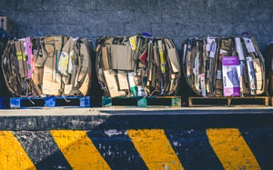 Baled Cardboard