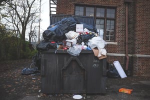 trash dumpster